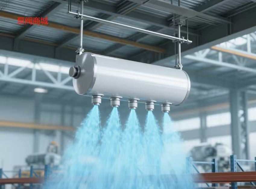 上海工開閥門 × 泵閥商城：大空間智能滅火裝置的五大核心特點(diǎn)，守護(hù)消防安全